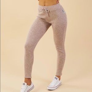 Gymshark lounge ribbed joggers